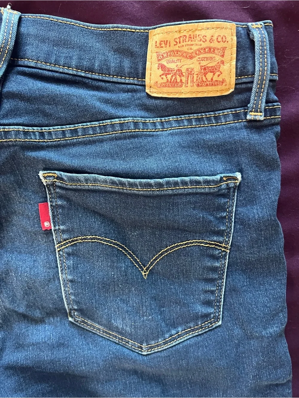 Levi’s Denim Bermuda Jean Shorts size 30
